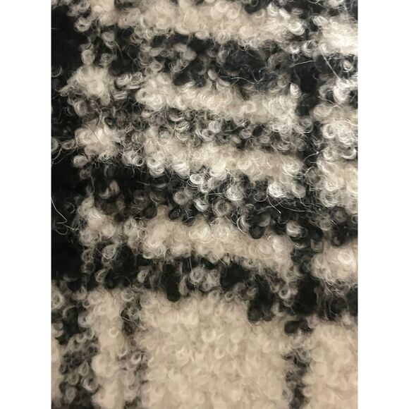 Peruvian Connection Elliott Coat Boucle Plaid Alpaca Wool Blend Size L NWT - Picture 11 of 11